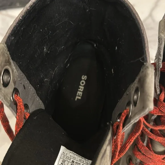 Sorel wedge wedge waterproof lace up boots - Picture 7 of 10